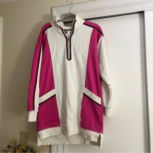 Anthropologie Daily Practice Sporty Colorblock Twofer Mini Dress M